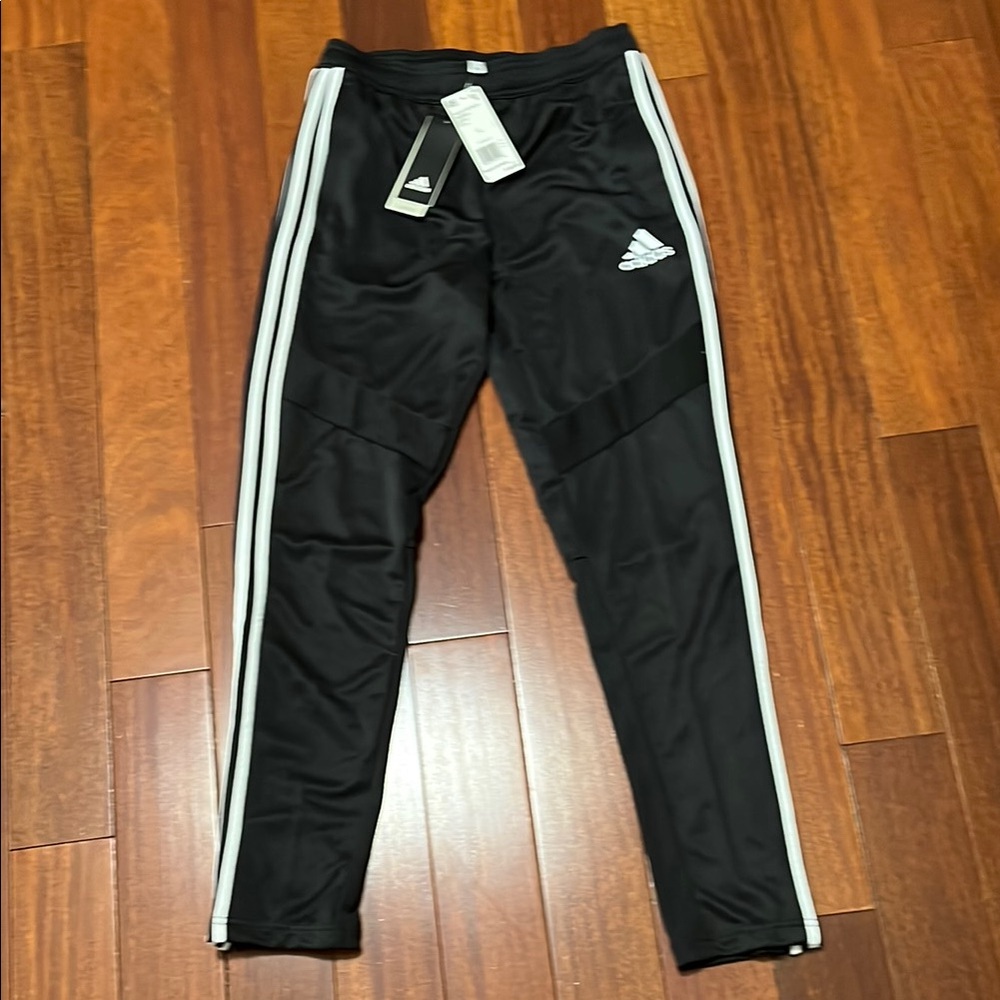 Adidas Boys Black Track Pants